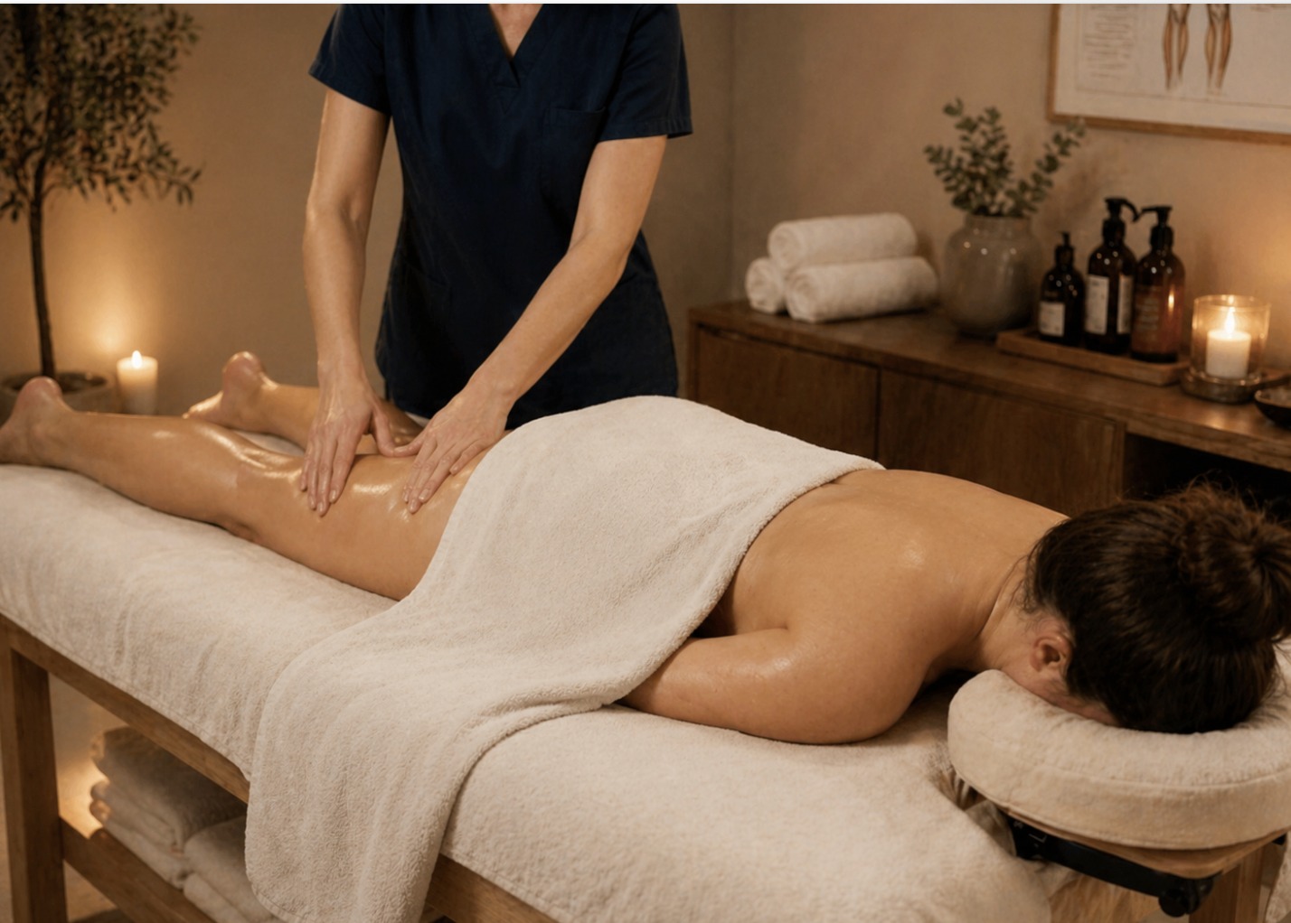 Massage treatment at Wellness by Mariana